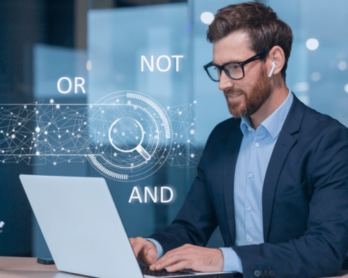 Boolean search in healthcare