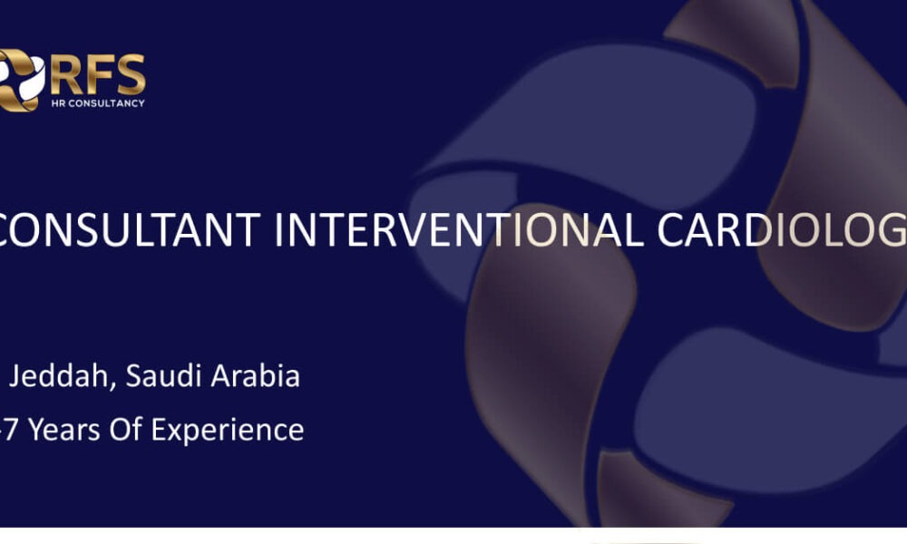 Consultant Interventional Cardiologist