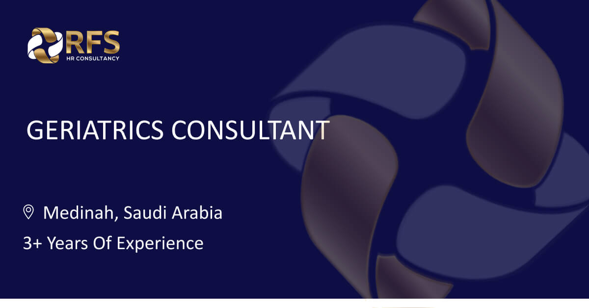 Geriatrics Consultant