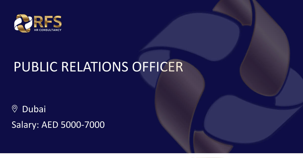 Public Relations Officer (PRO)