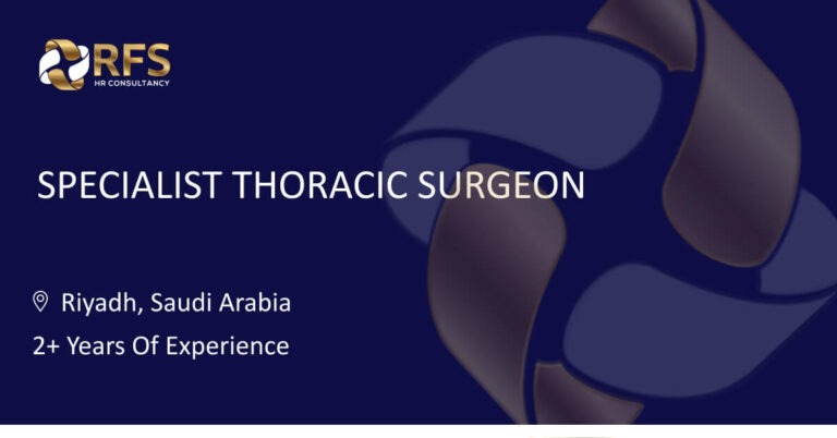 Specialist Thoracic Surgeon