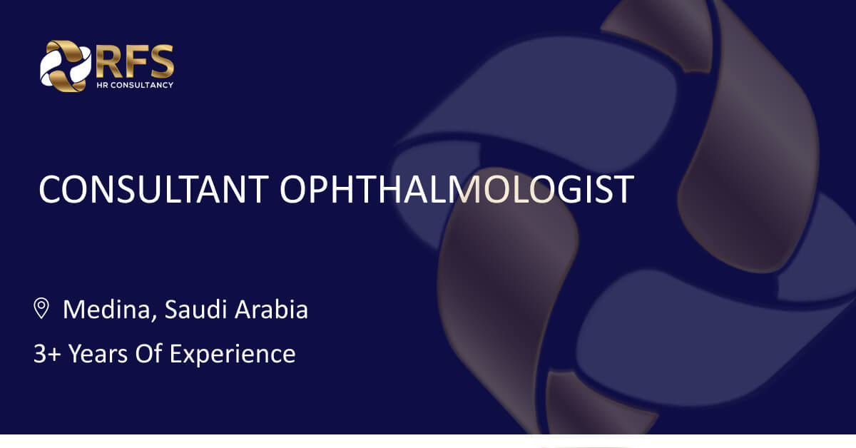 Consultant Ophthalmologist