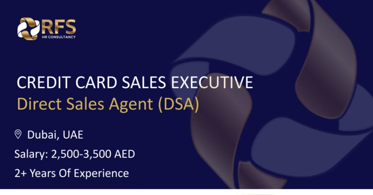 Credit Card Sales Executive