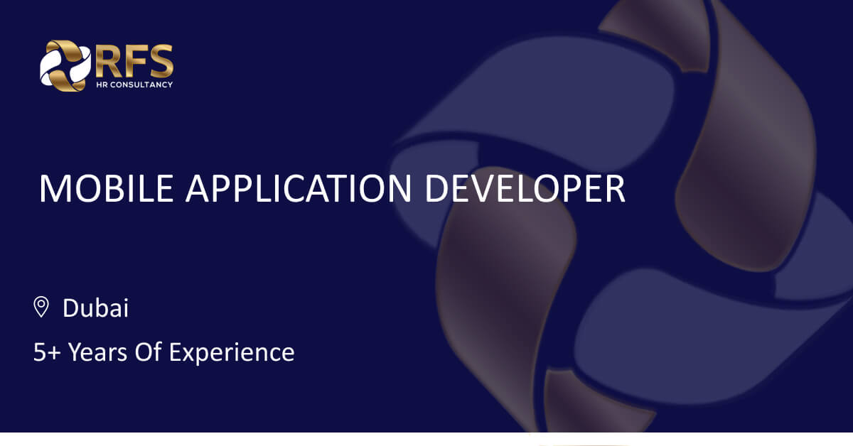 Mobile Application Developer