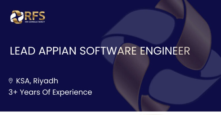 Lead Appian Software Engineer 1 Lead Appian Software Engineer
