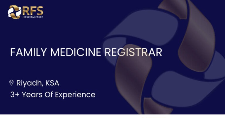 Family Medicine Registrar