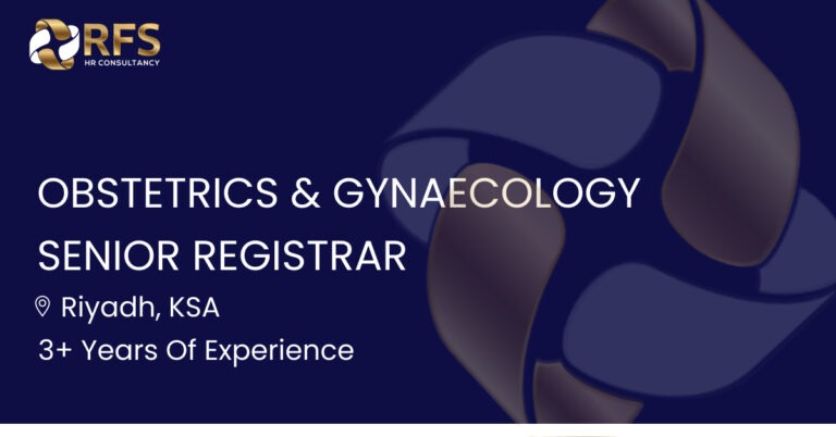 Obstetrics & Gynaecology Senior Registrar