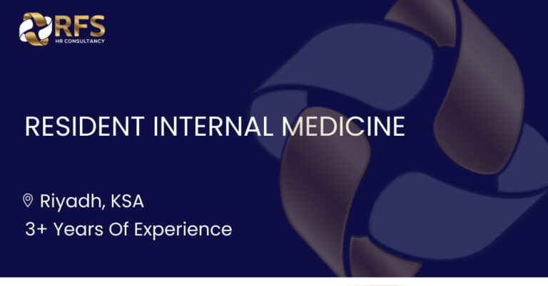 Resident Internal Medicine