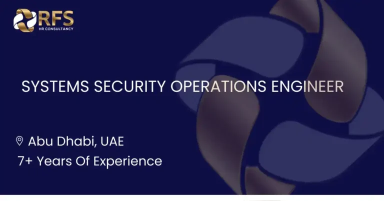 Systems Security Operations Engineer 1 Systems Security Operations Engineer