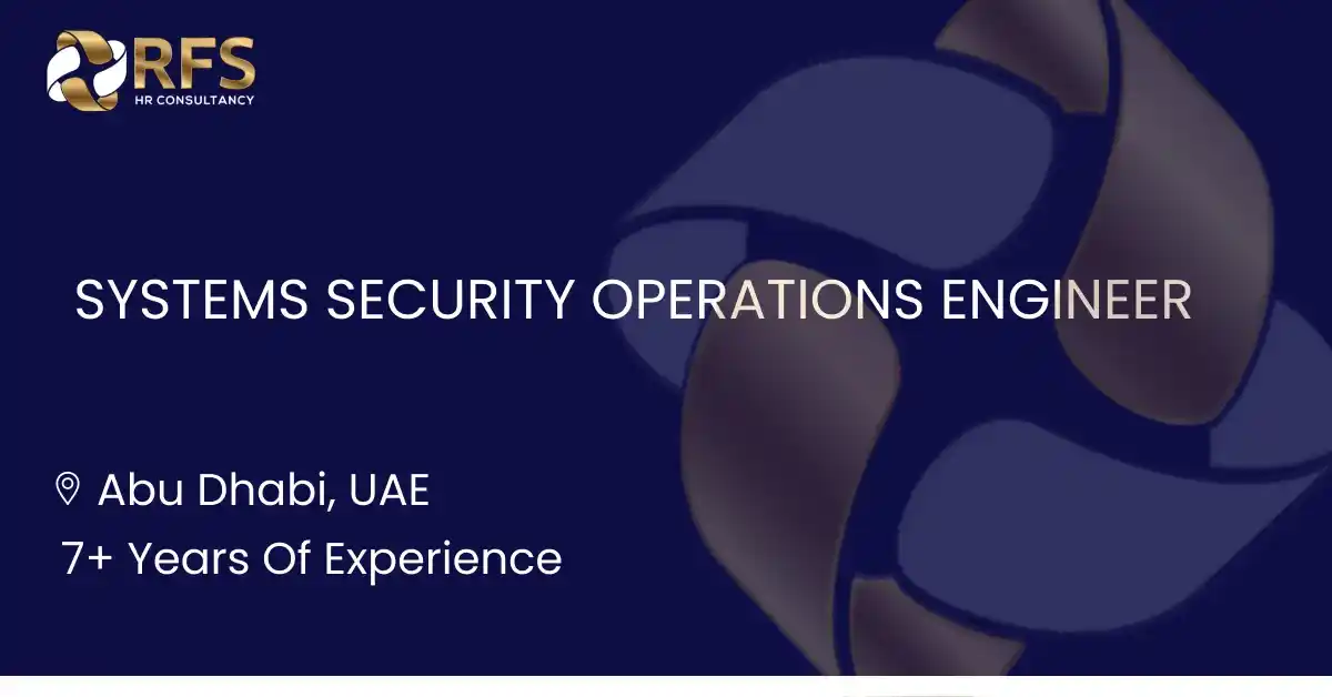 Systems Security Operations Engineer