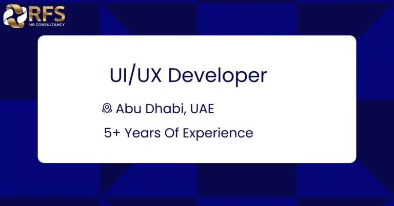 UI / UX Developer