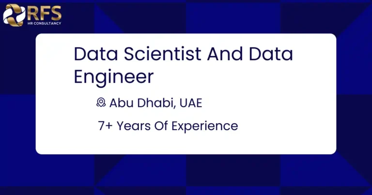 Data Scientist and Data Engineer 1 Data Scientist and Data Engineer