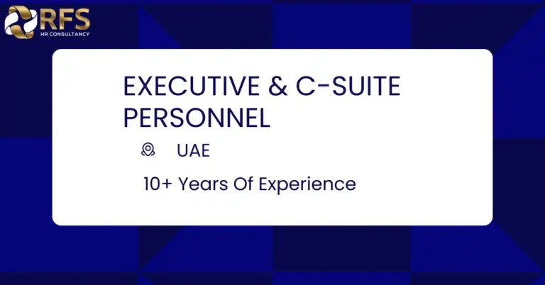 Executive & C-Suite Personnel