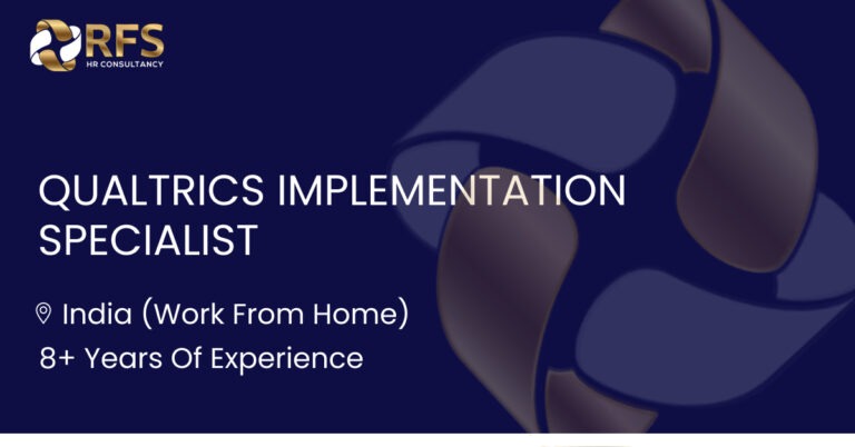 Qualtrics Implementation Specialist 1 Qualtrics Implementation Specialist