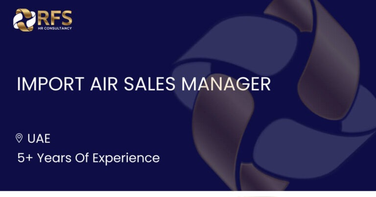 Import Air Sales Manager