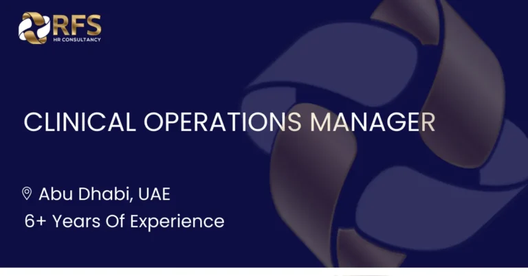 Clinical Operations Manager 1 Clinical Operations Manager