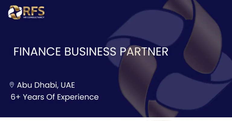 Finance Business Partner 1 Finance Business Partner