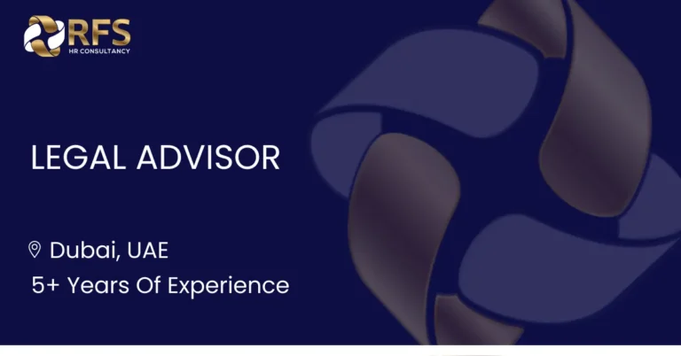 Legal Advisor – Corporate & Commercial 1  Legal Advisor – Corporate & Commercial